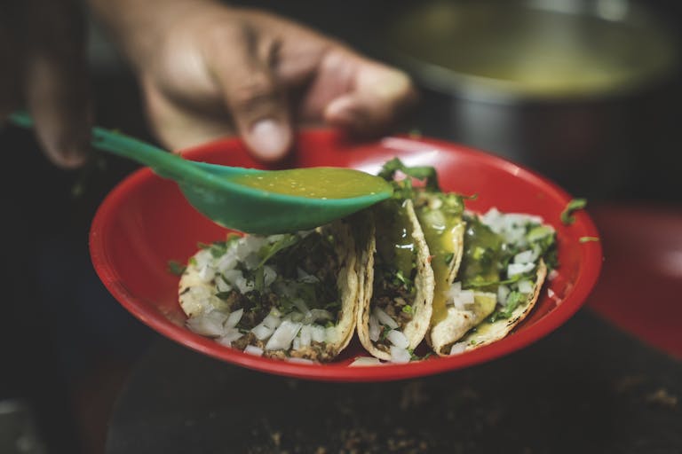 Person Preparing Food